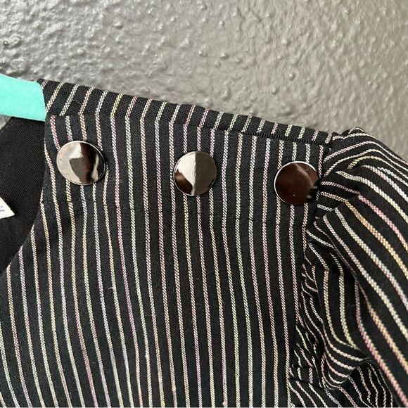 NWT Revolve x Tularosa Carla Dress in black multi stripe - Picture 7 of 16